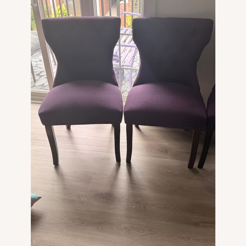 Used Wayfair Purple Dining Chairs for sale on AptDeco