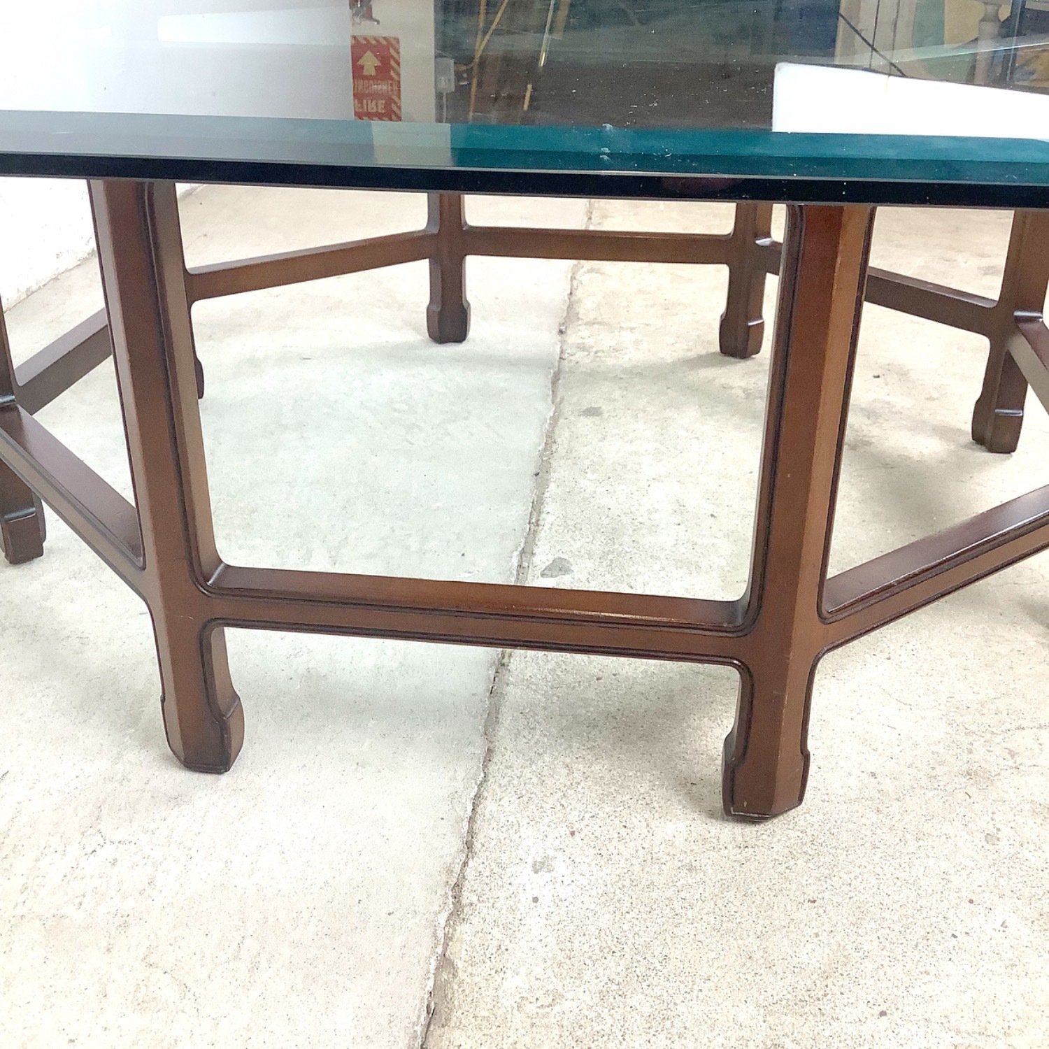 Vintage Ming Style Octagonal Coffee Table - image-14