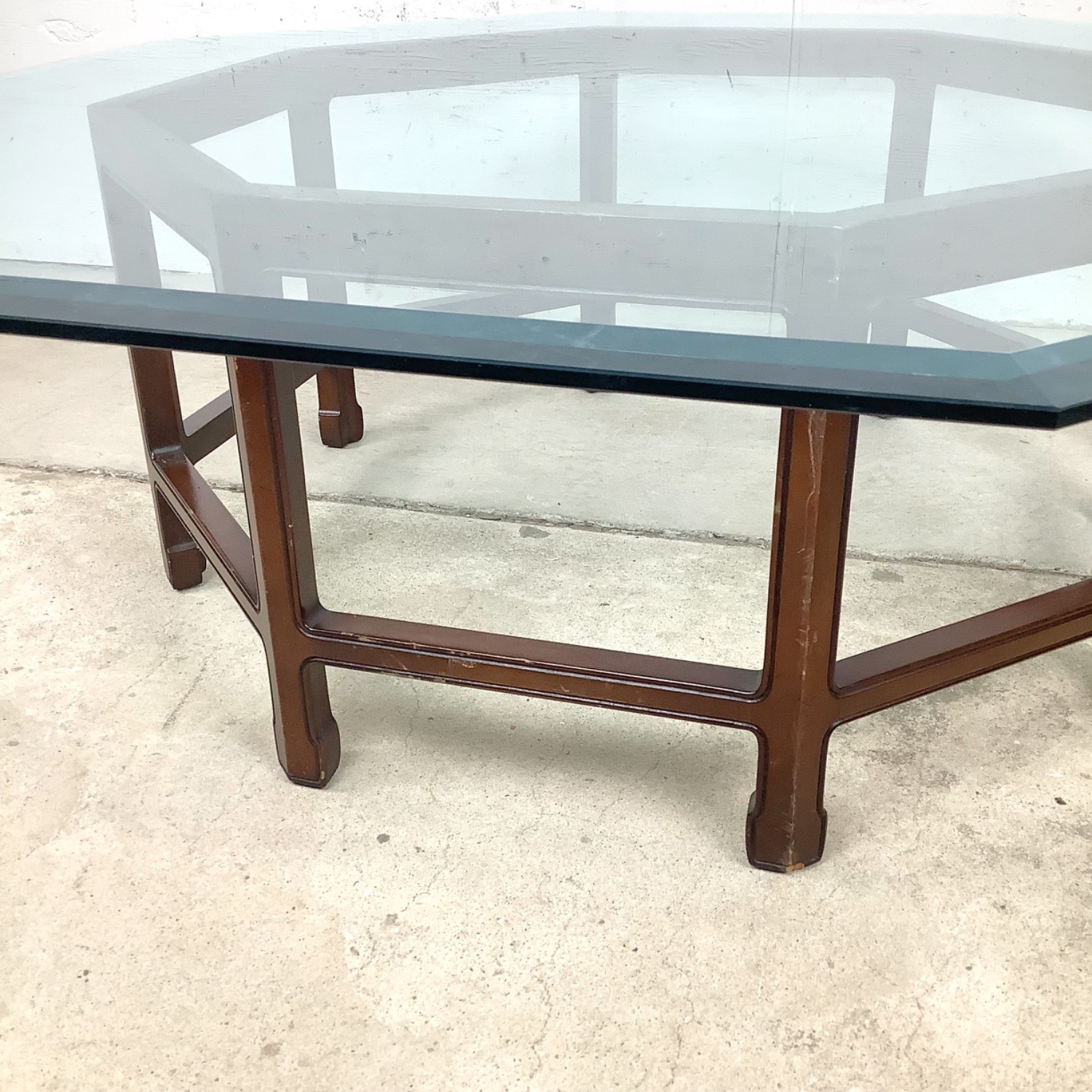 Vintage Ming Style Octagonal Coffee Table - image-16