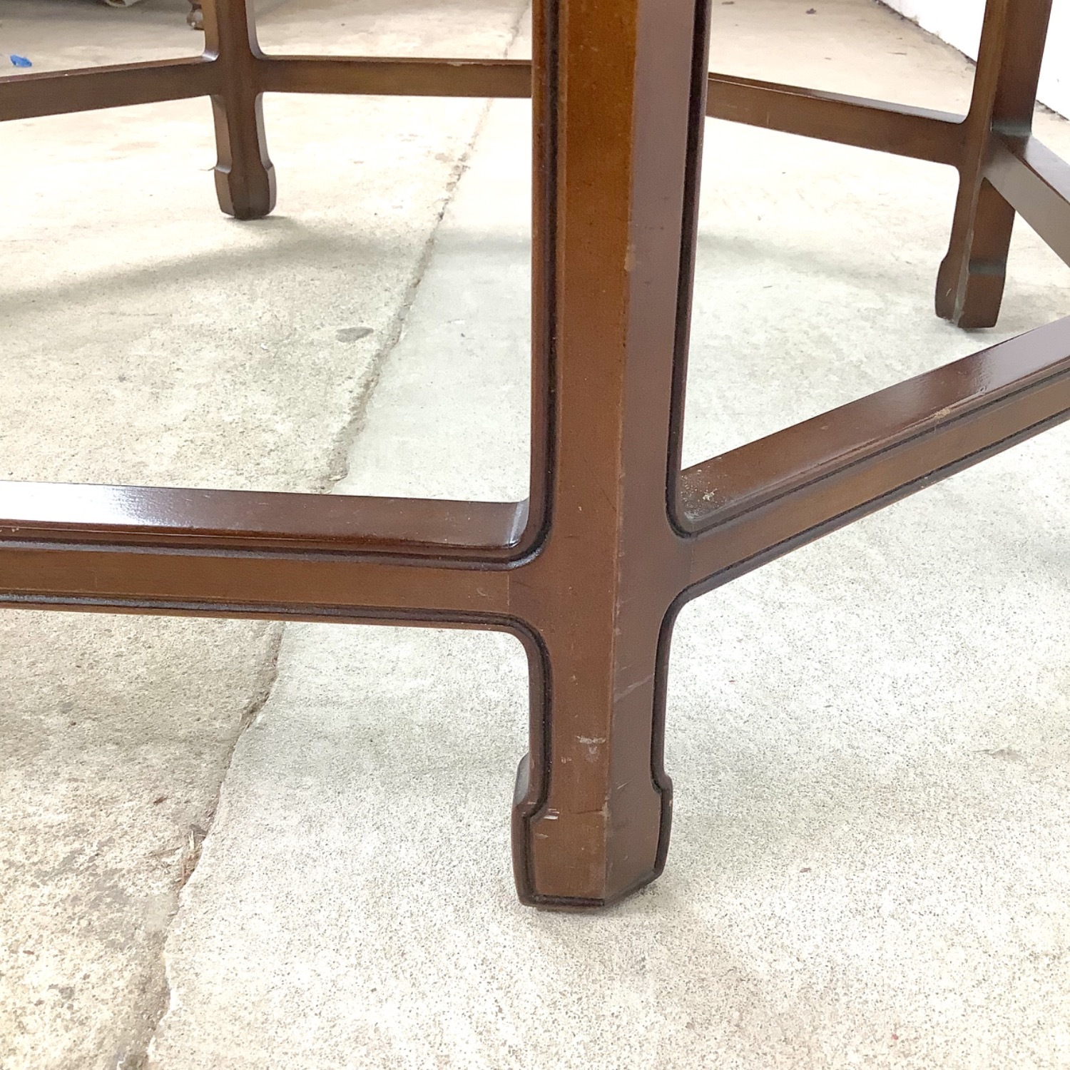 Vintage Ming Style Octagonal Coffee Table - image-27