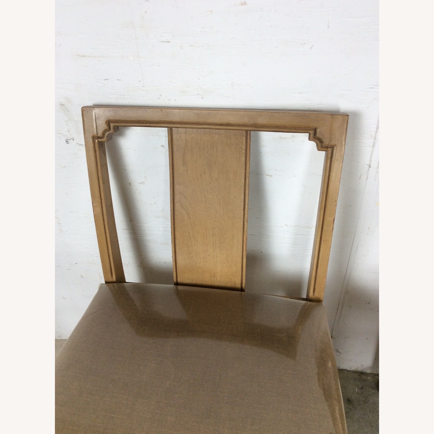 Set of 6 Mid Century Limed Walnut Dining Chairs - image-11