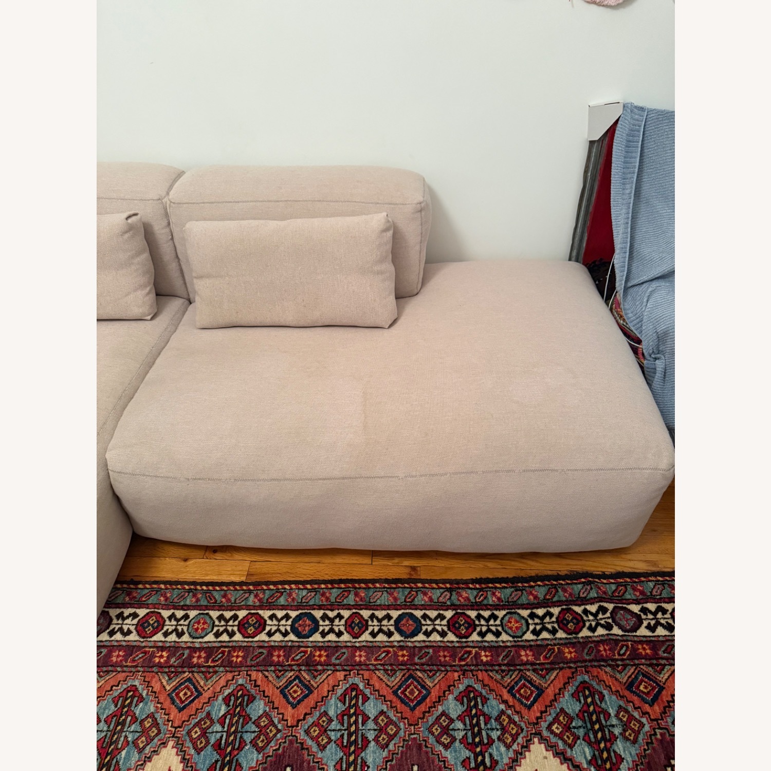 Hay Pink Fabric 2 Piece Sectional - image-4