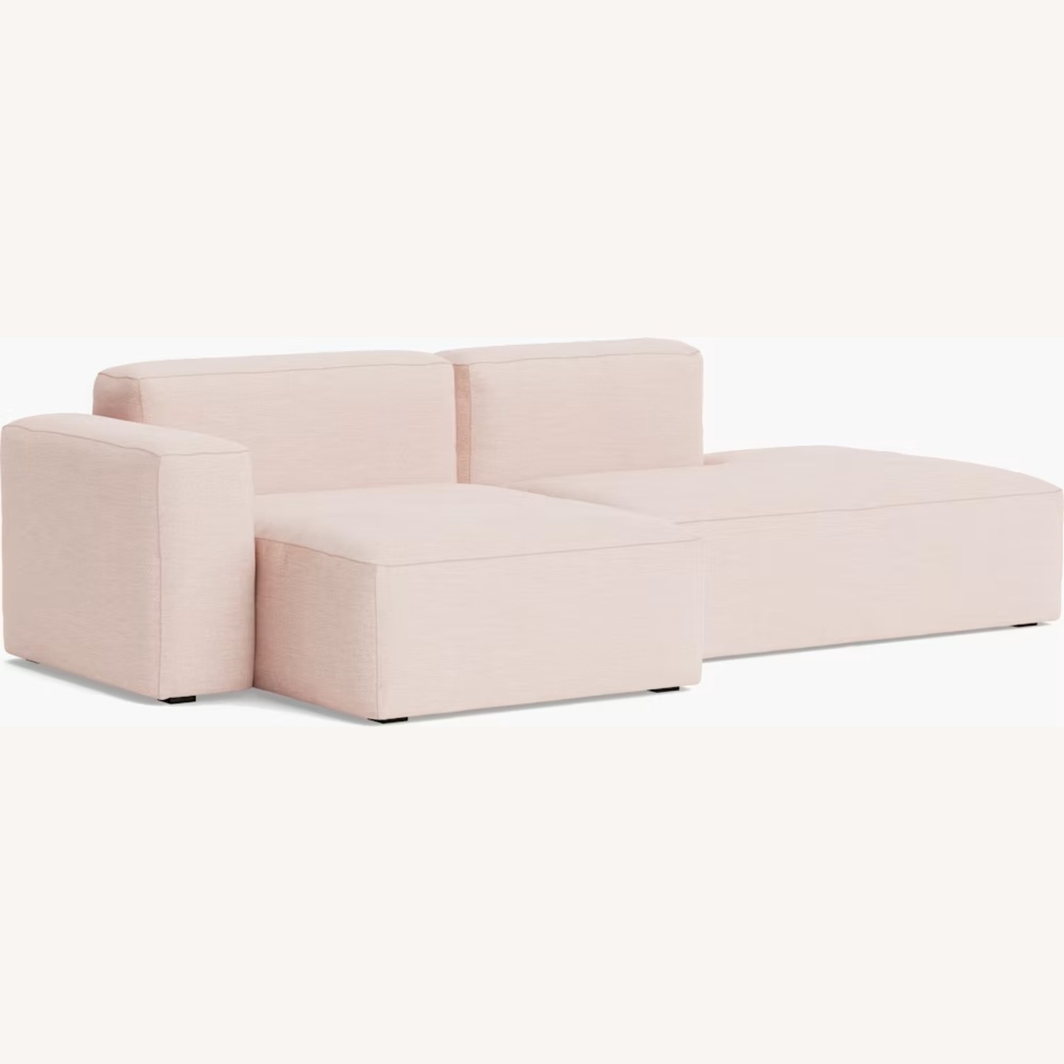 Hay Pink Fabric 2 Seater Sofa - image-7