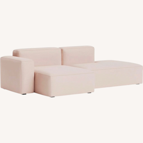 Used Hay Pink Fabric 2 Seater Sofa for sale on AptDeco