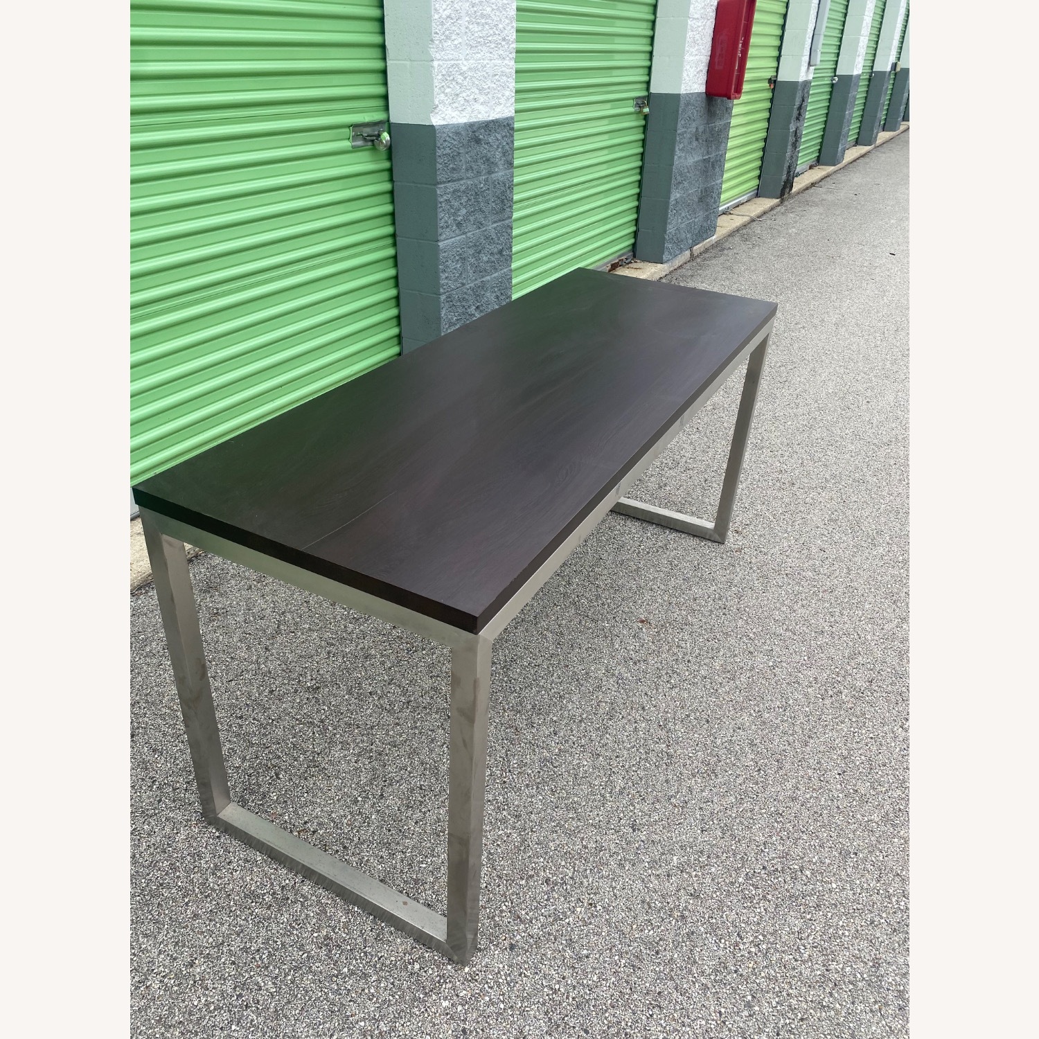 Telos Furniture Dark Espresso Wood Desk - image-2