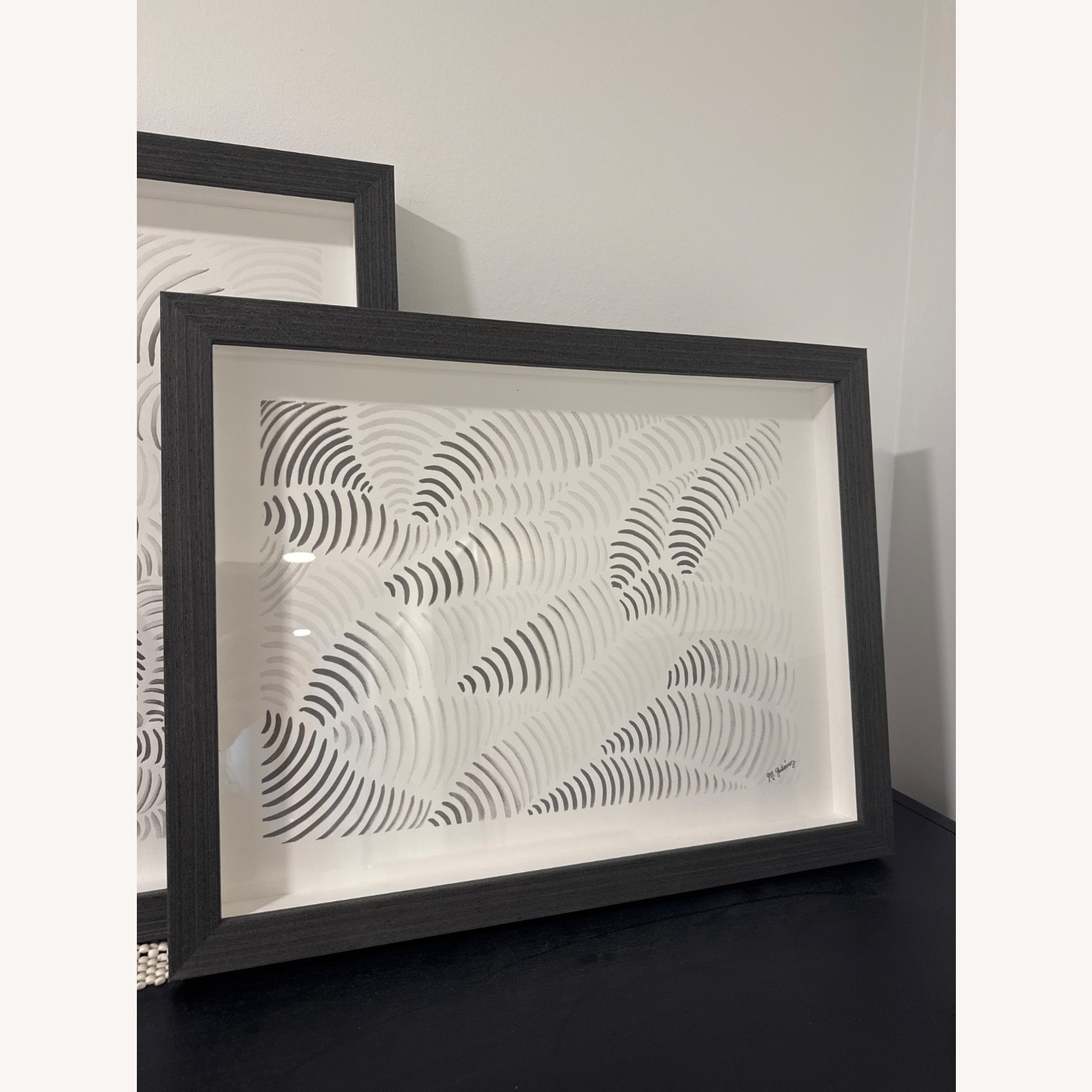 CB2 White Wood Picture Frame - image-3