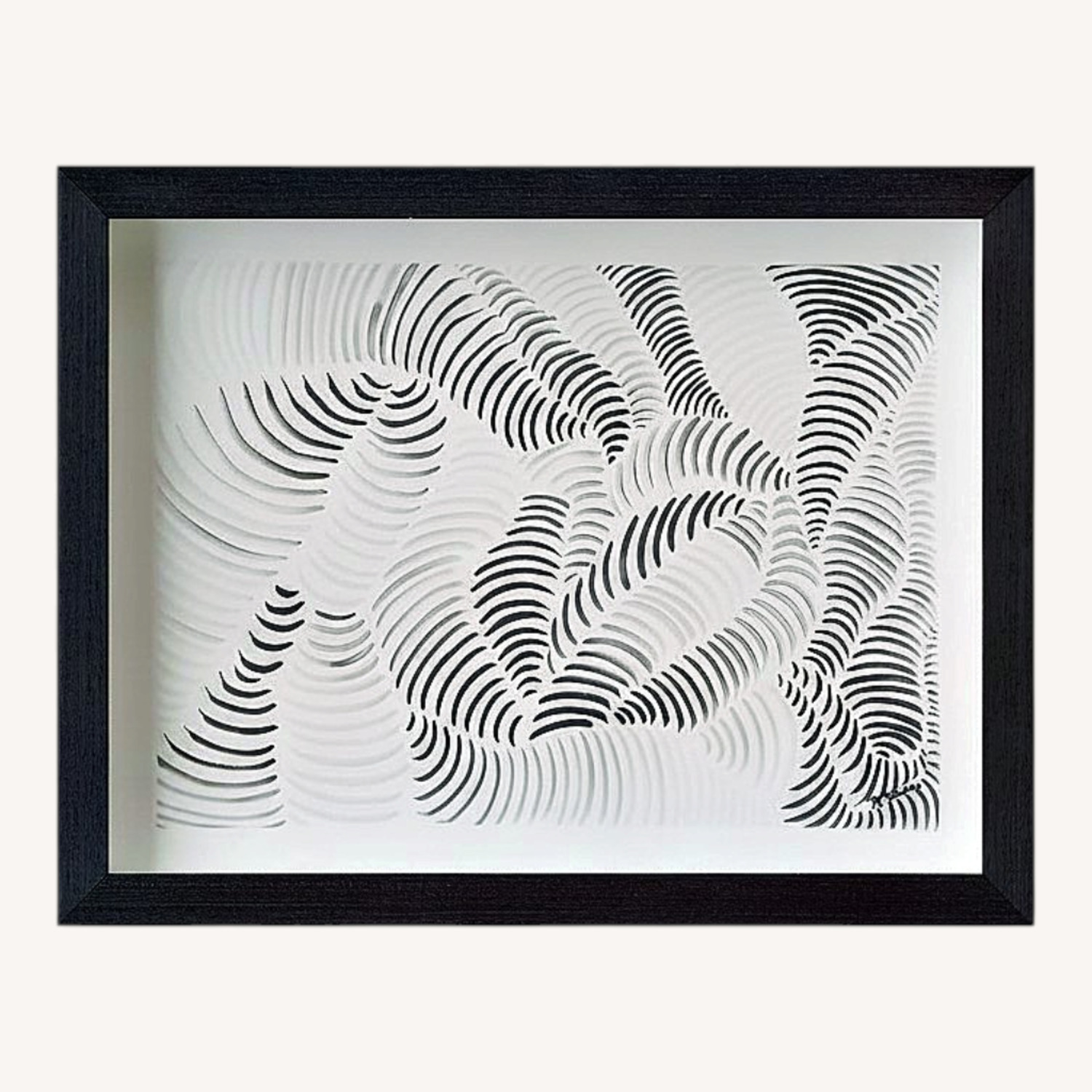 CB2 White Wood Picture Frame - image-0
