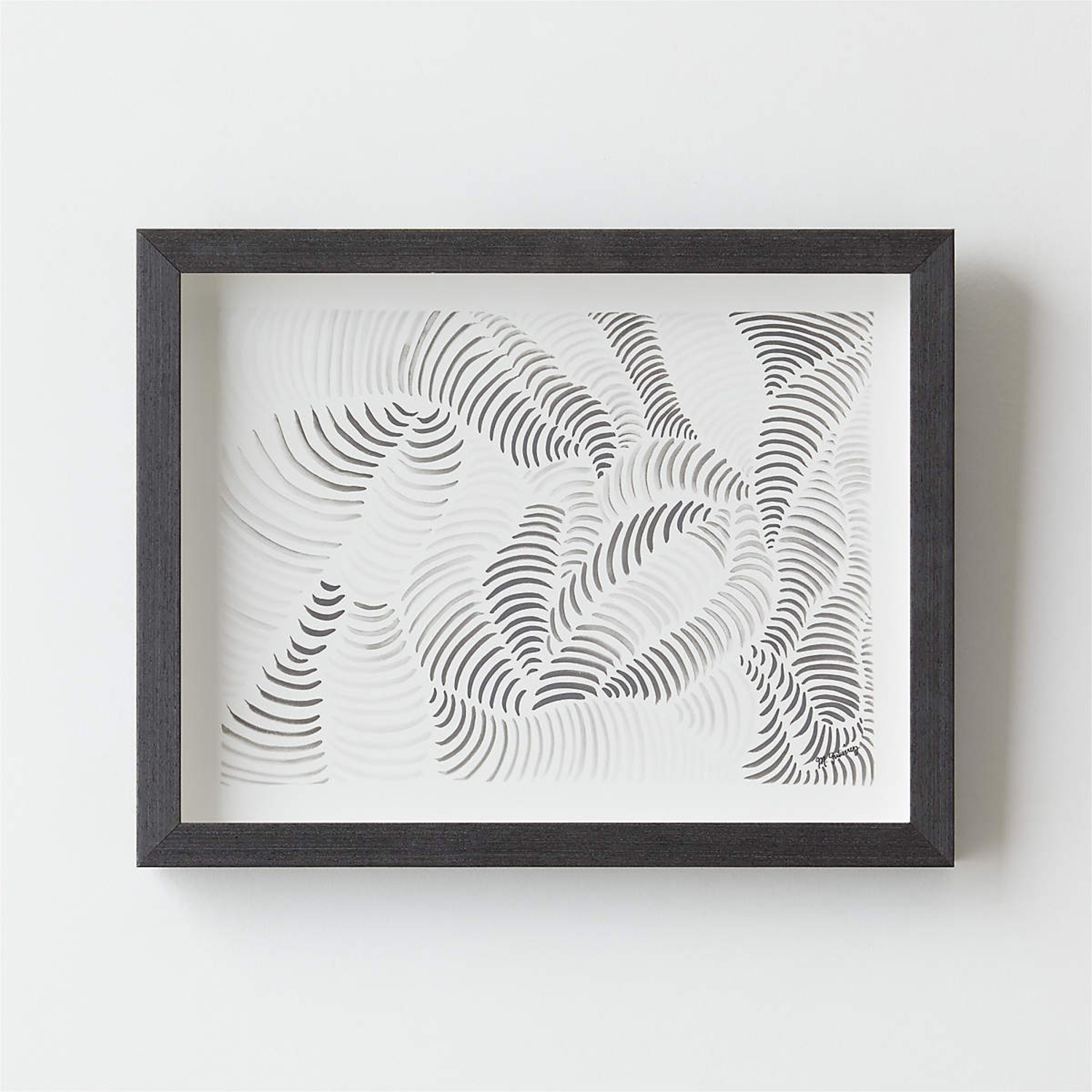 CB2 White Wood Picture Frame - image-6