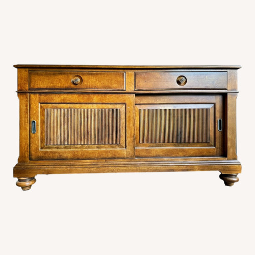 Used Ethan Allen Natural Wood Sideboard for sale on AptDeco