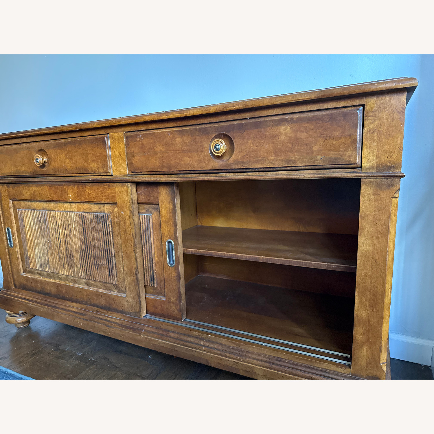 Ethan Allen Natural Wood Sideboard - image-2
