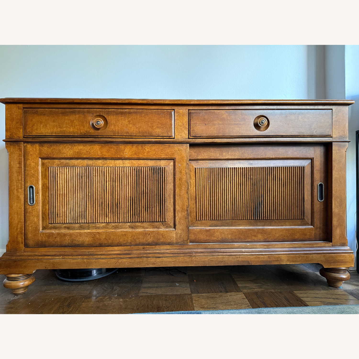 Ethan Allen Natural Wood Sideboard - image-1
