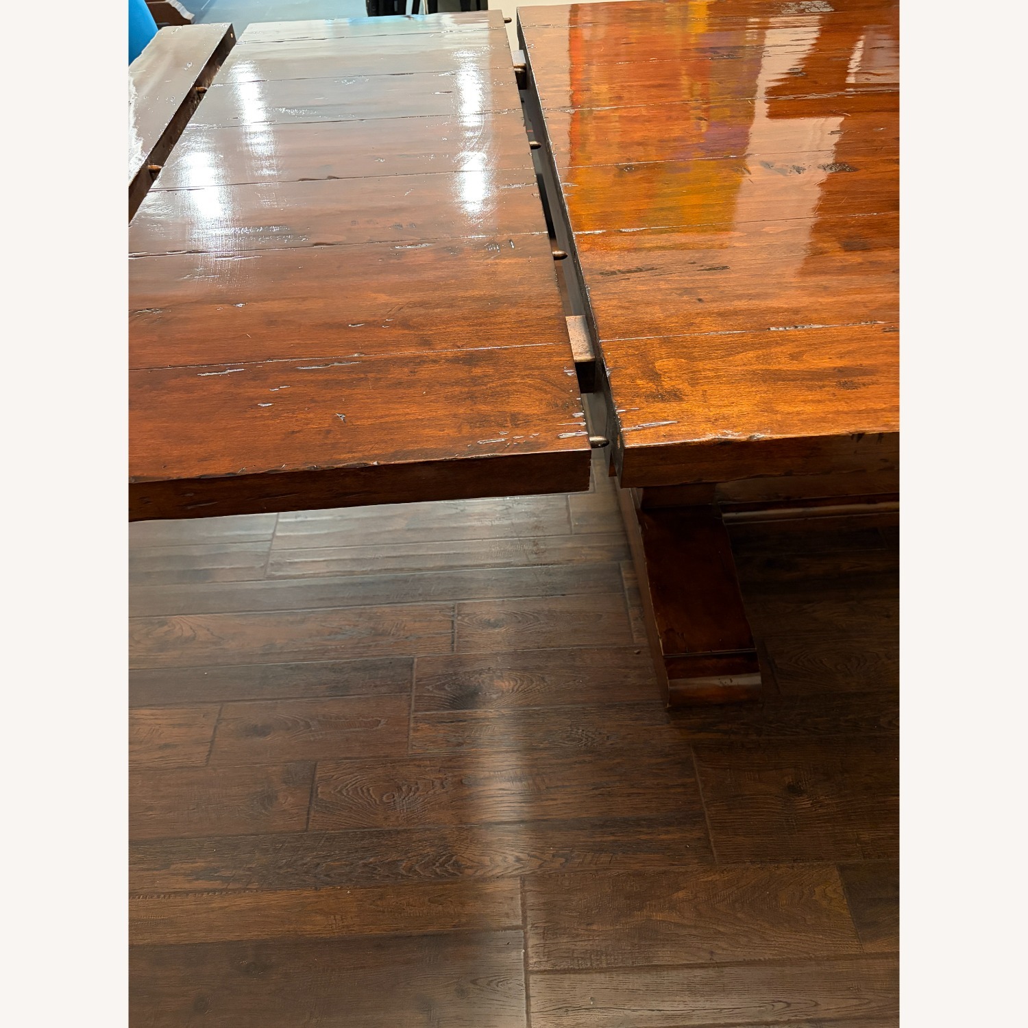 Dark Brown Wood Dining Sets - image-8