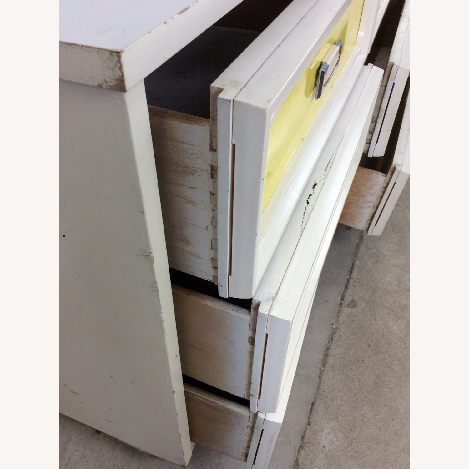 Space Age Style Lowboy Dresser with Mirror - image-19