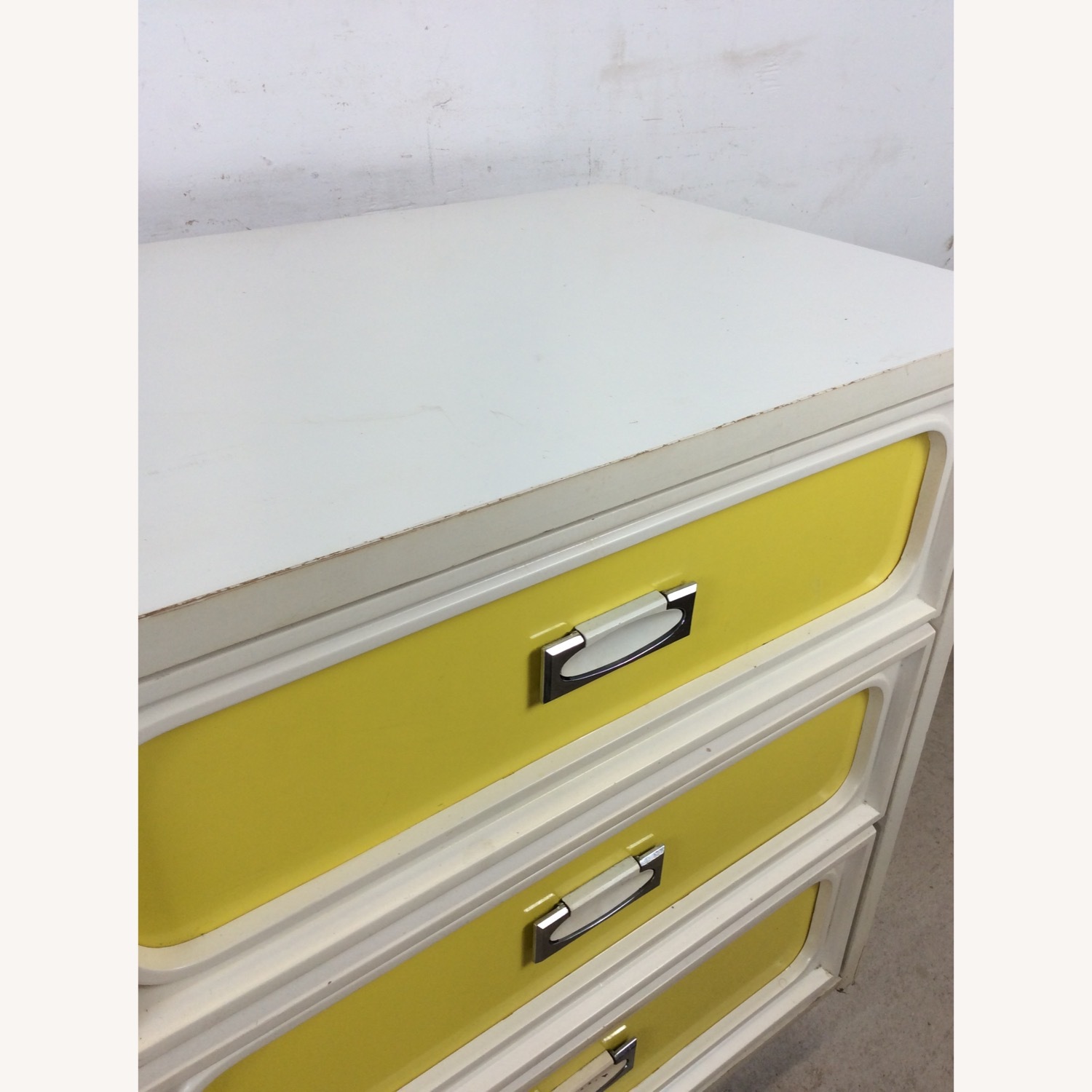 Space Age Style Lowboy Dresser with Mirror - image-12