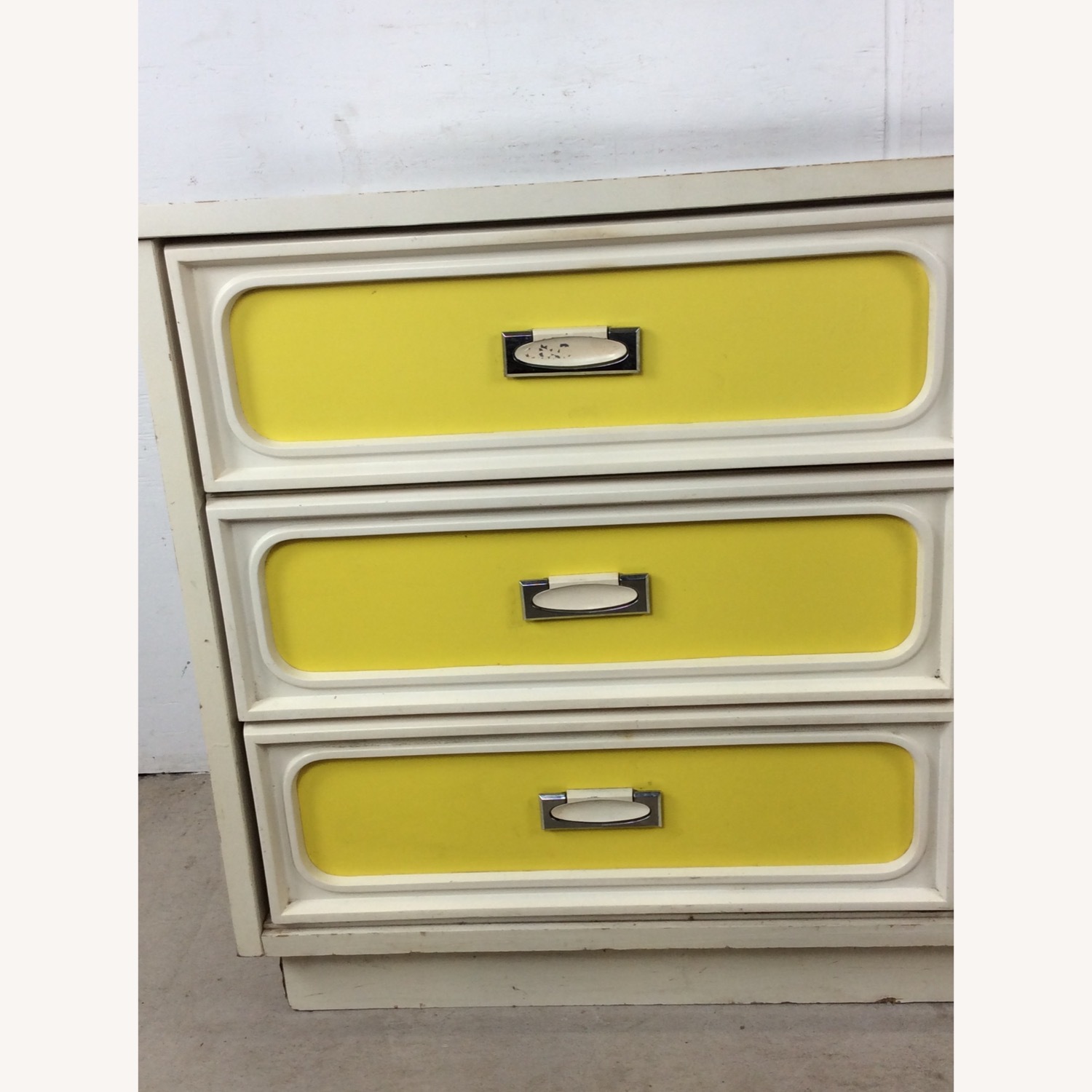 Space Age Style Lowboy Dresser with Mirror - image-10