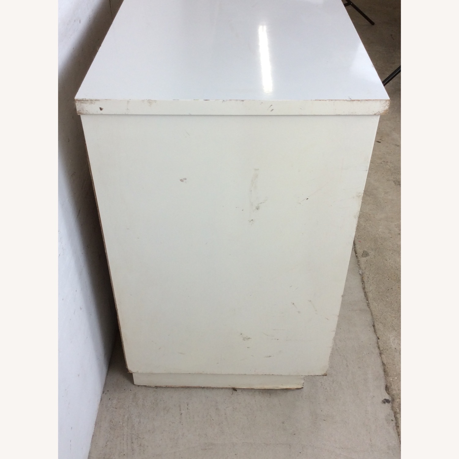 Space Age Style Lowboy Dresser with Mirror - image-6