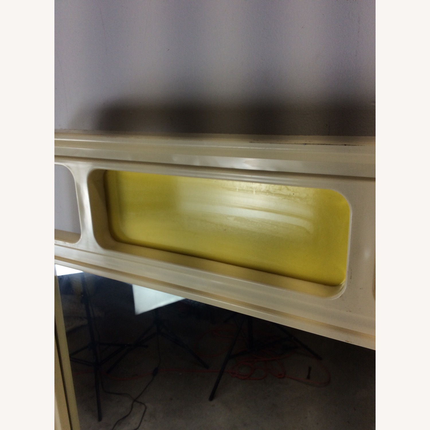 Space Age Style Lowboy Dresser with Mirror - image-24