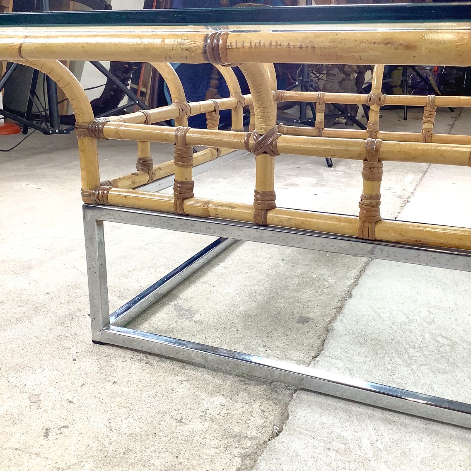 Vintage Hollywood Regency Coffee Table - image-17