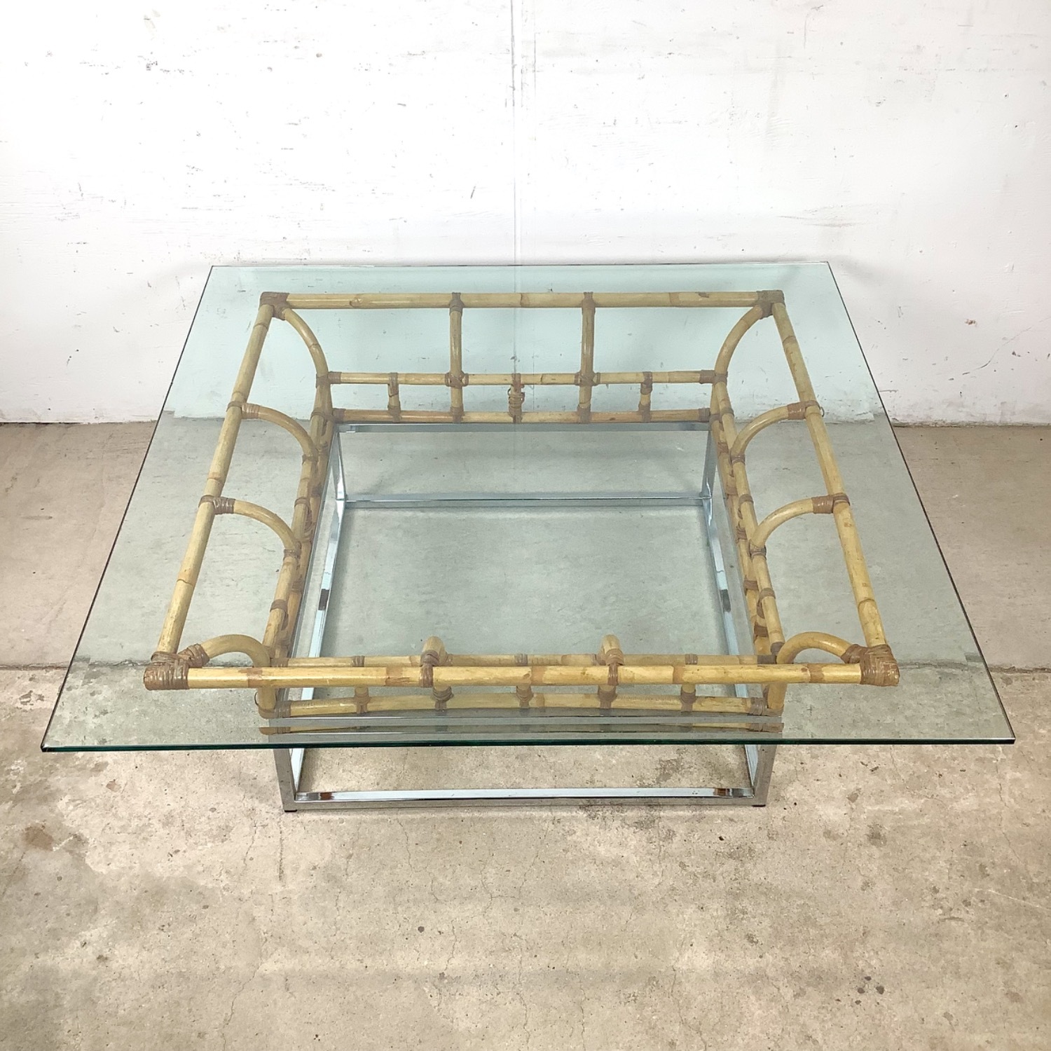 Vintage Hollywood Regency Coffee Table - image-4