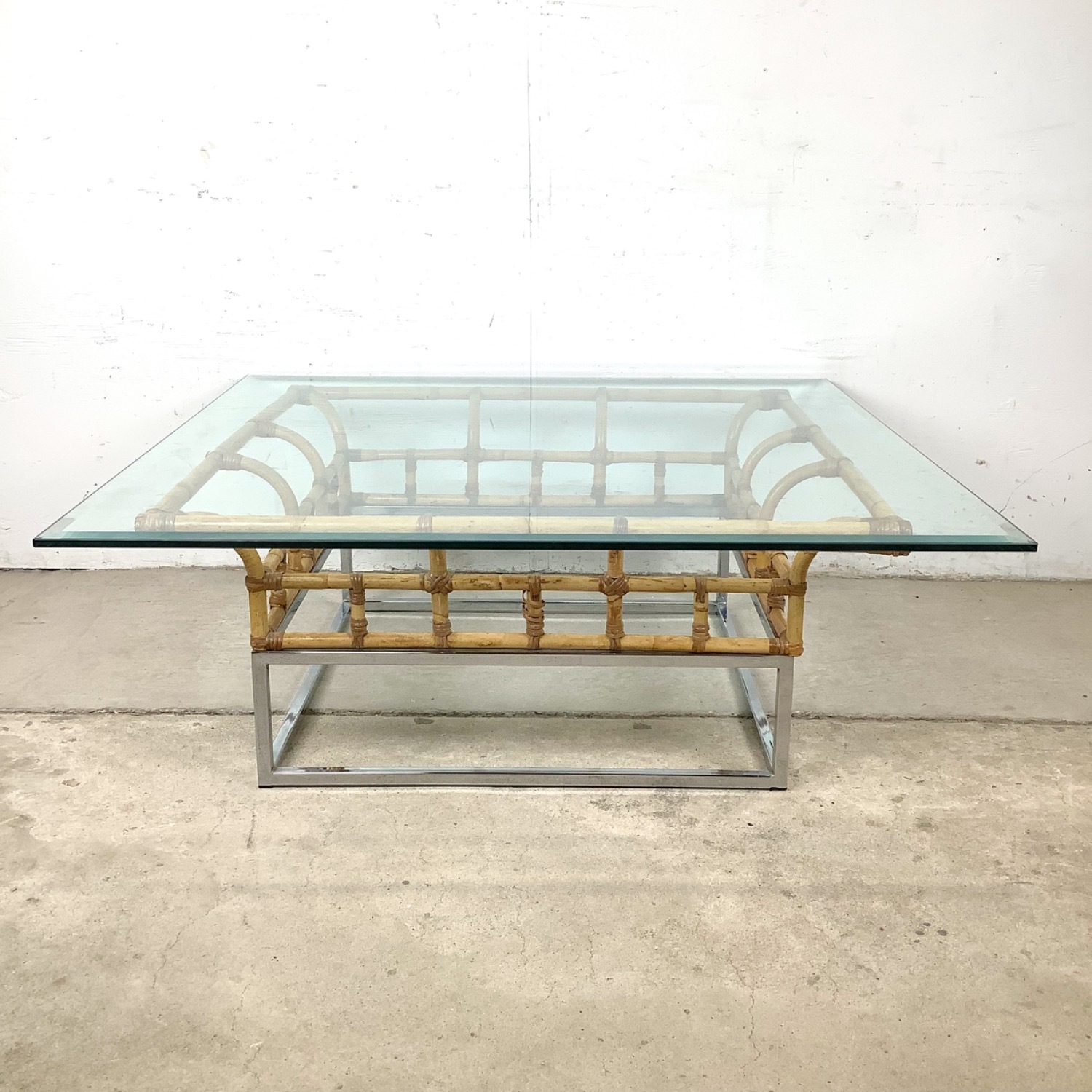 Vintage Hollywood Regency Coffee Table - image-23