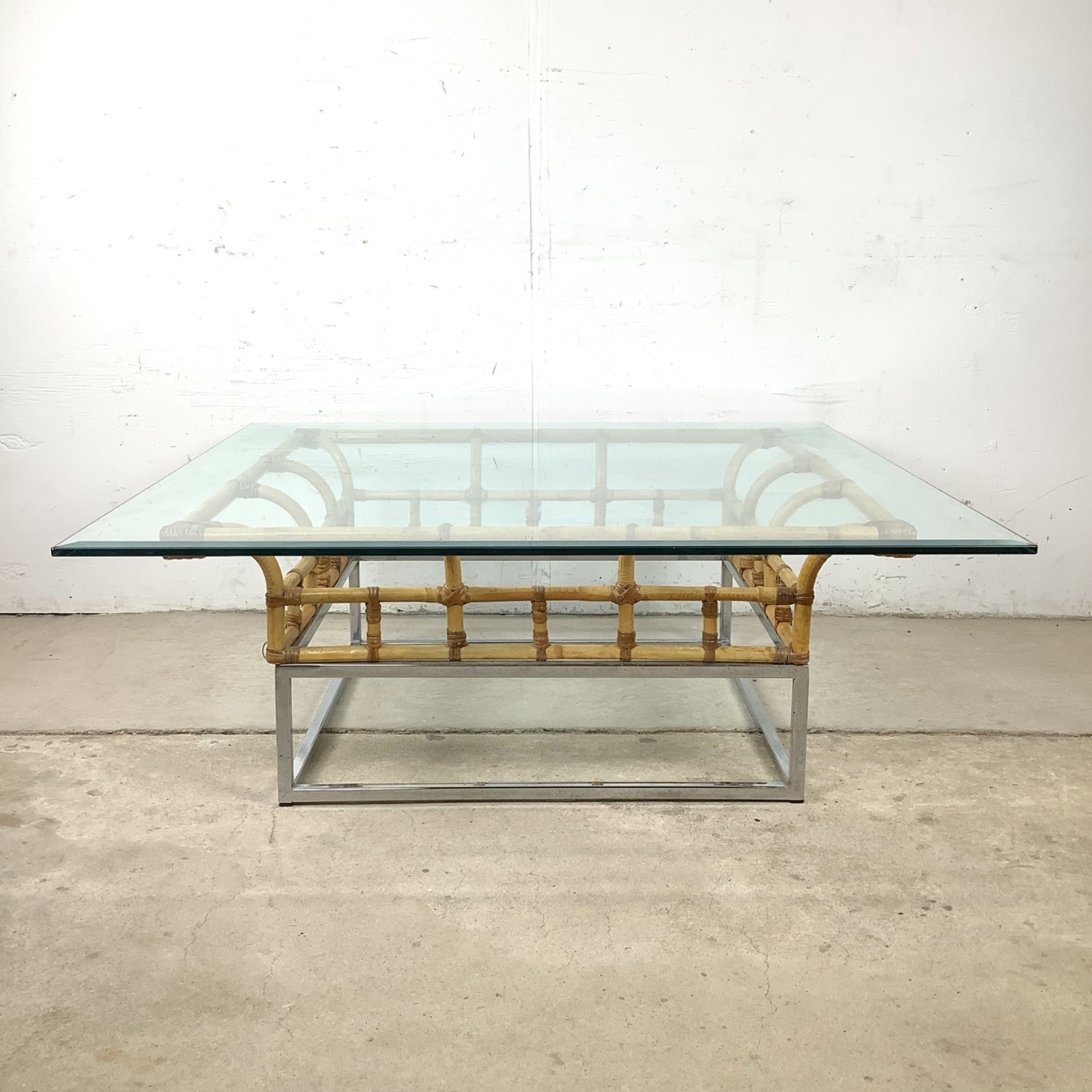 Vintage Hollywood Regency Coffee Table - image-2