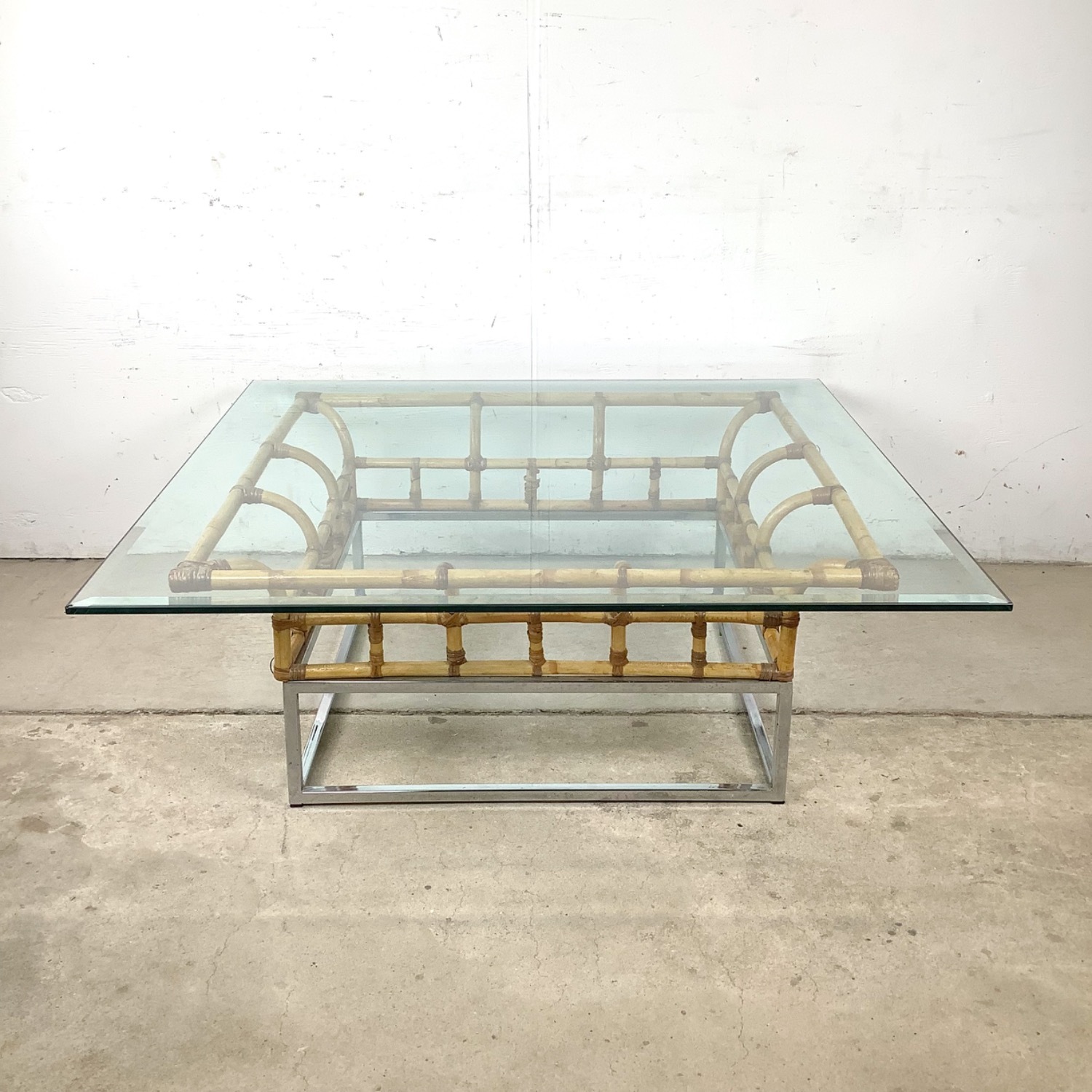 Vintage Hollywood Regency Coffee Table - image-3
