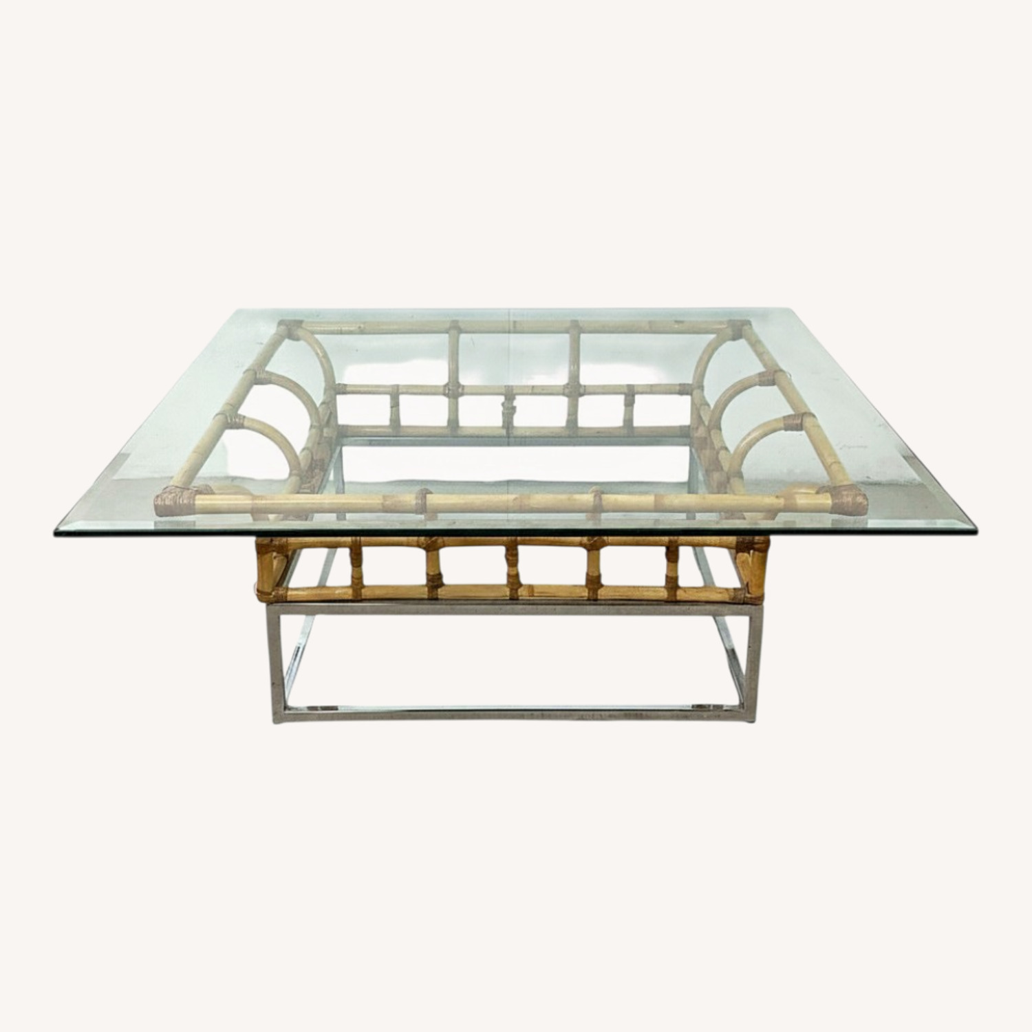 Vintage Hollywood Regency Coffee Table - image-0
