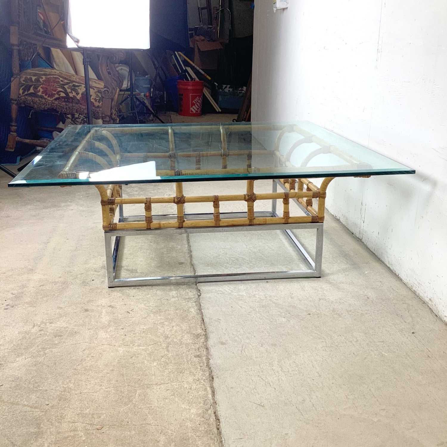 Vintage Hollywood Regency Coffee Table - image-18