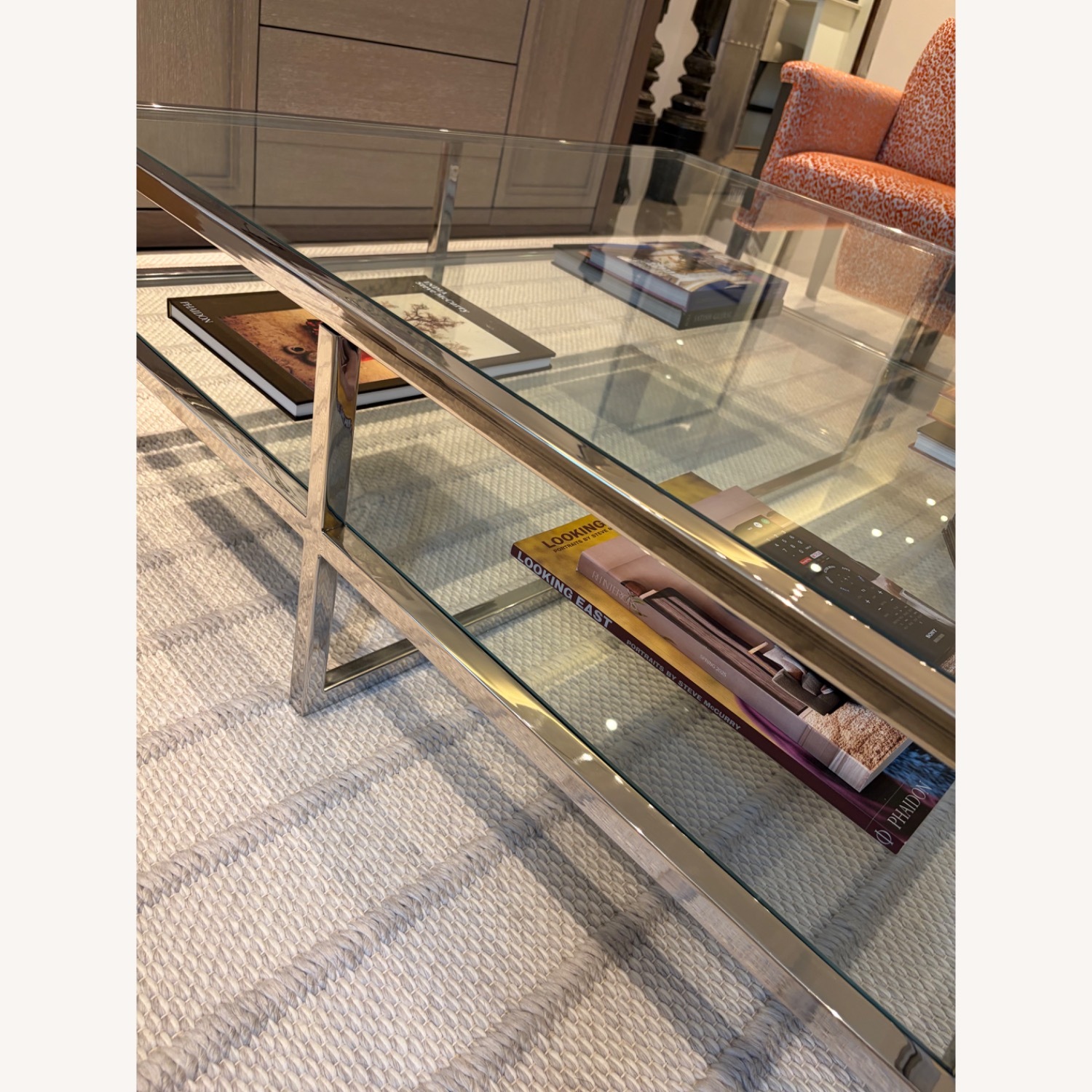 Century Furniture Glass Coffee Table - image-3