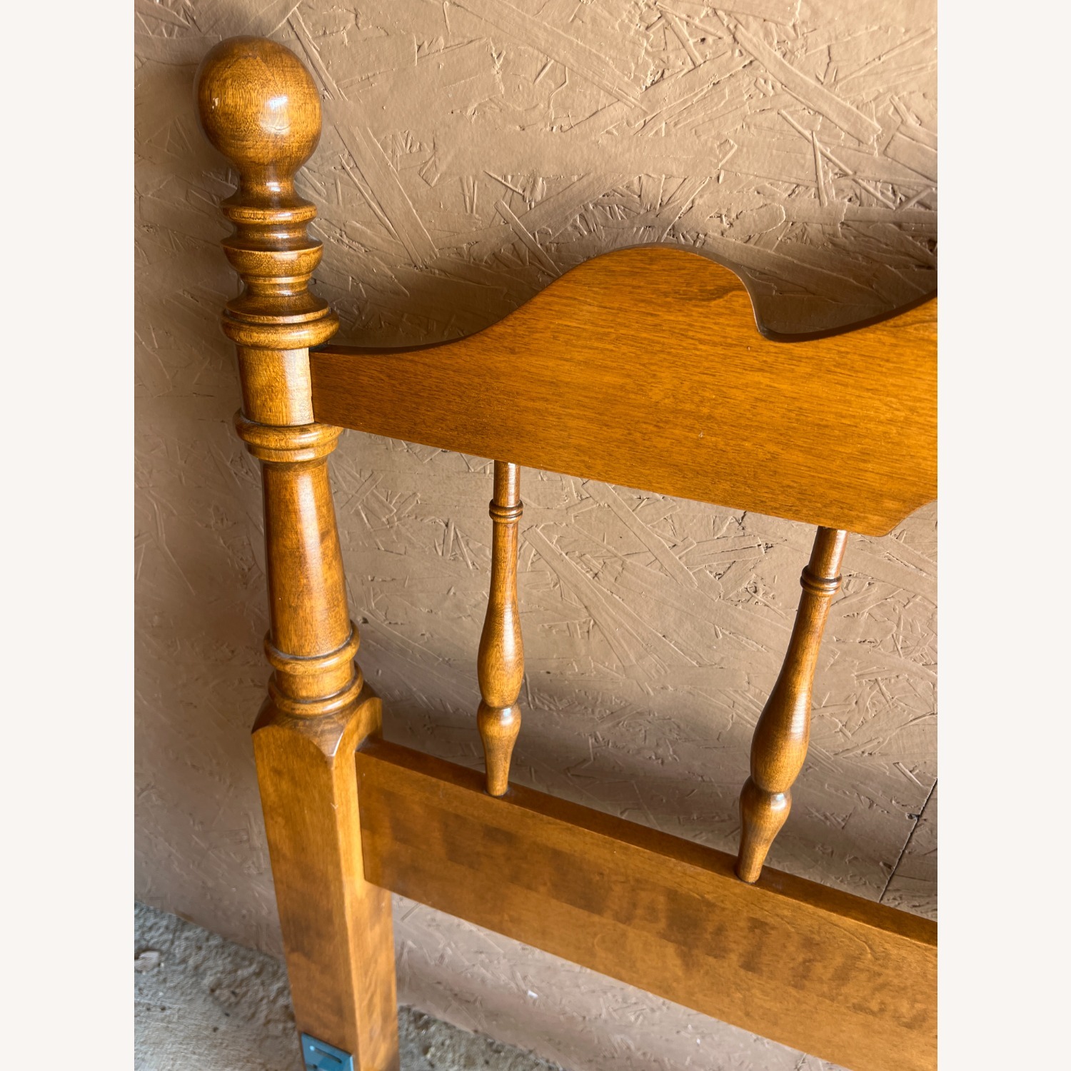 Vintage Ethan Allen Solid Maple King Headboard - image-6