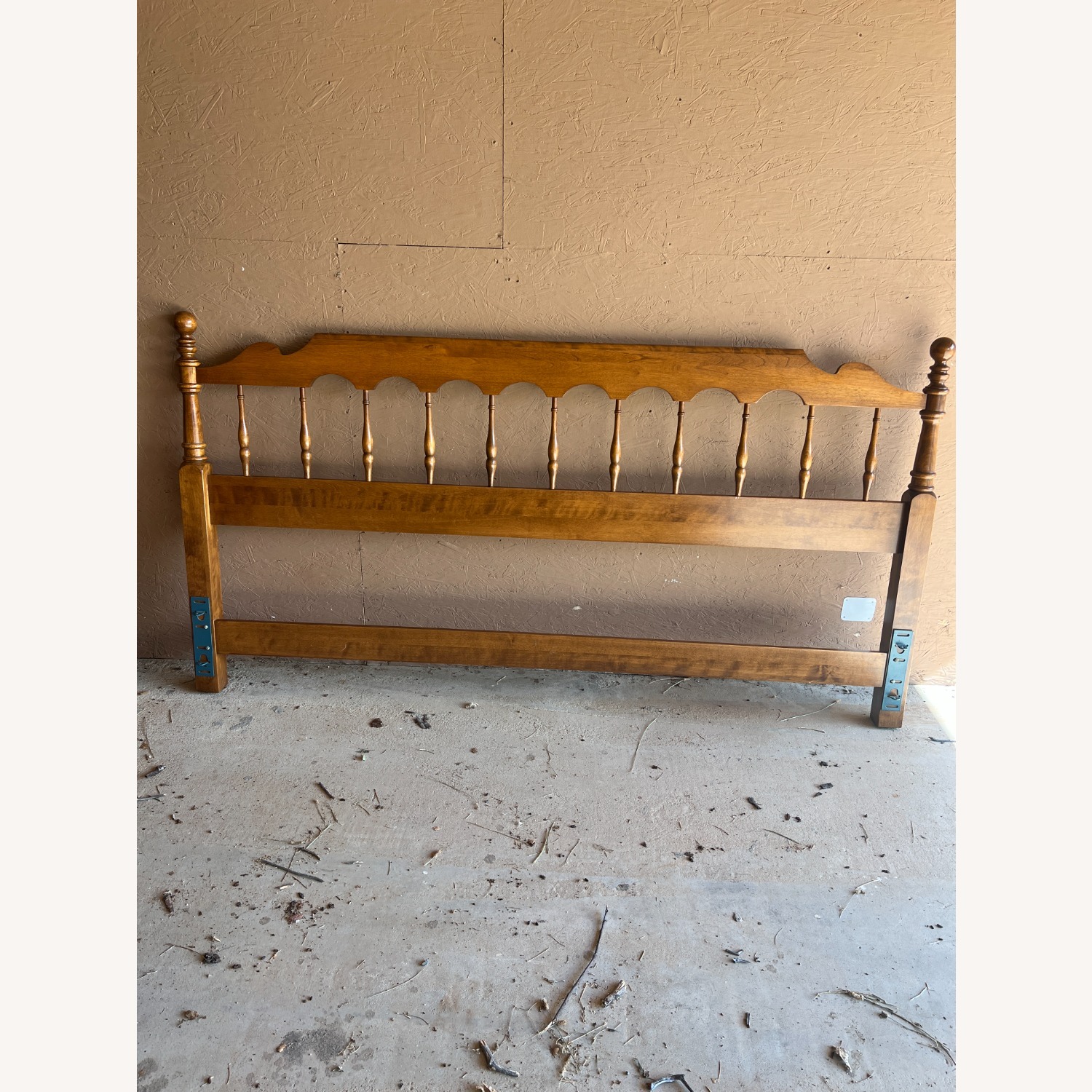 Vintage Ethan Allen Solid Maple King Headboard - image-2