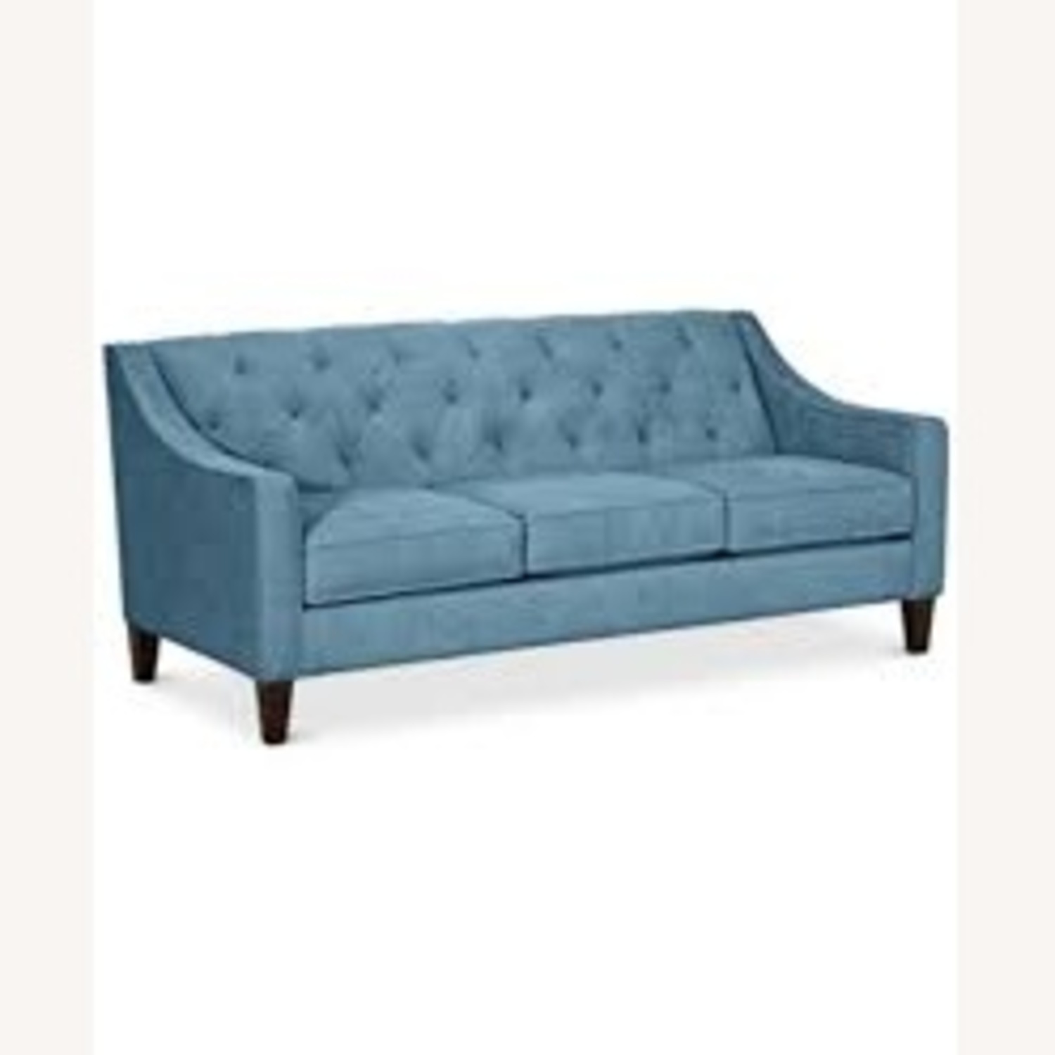 Macy's Chloe II Blue Fabric 3+ Seater Sofa - image-6