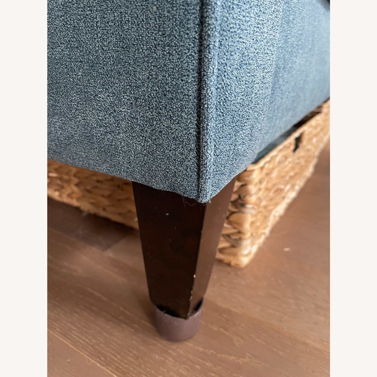Macy's Chloe II Blue Fabric 3+ Seater Sofa - image-4