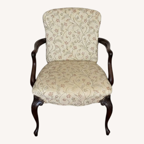 Used Sam Moore Queen Anne Fabric Armchair for sale on AptDeco