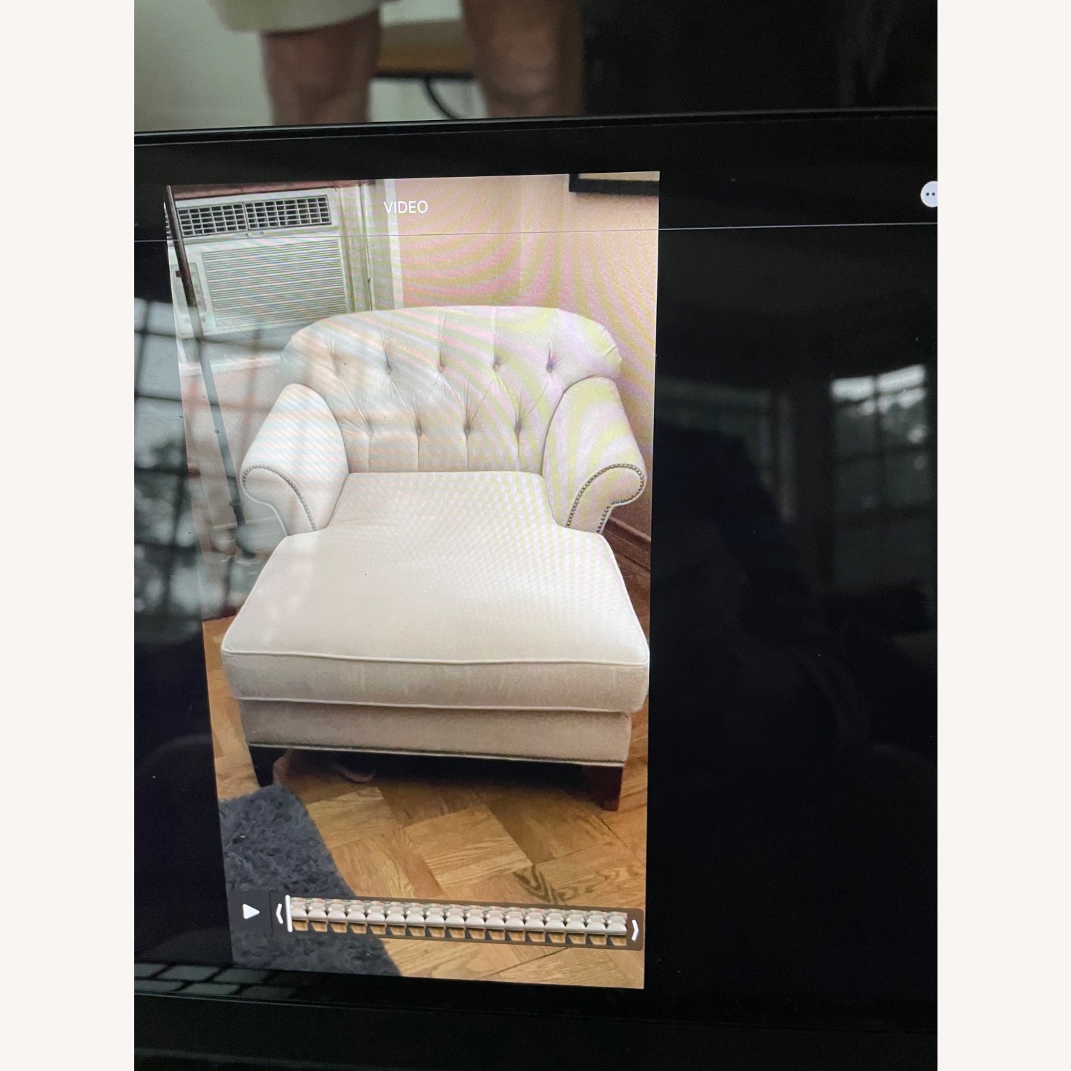 Arhaus Chaise Lounge - image-6