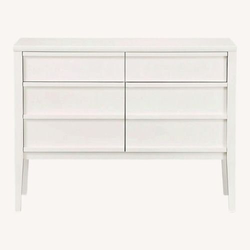 Used Crate & Barrel Spotlight White Credenza for sale on AptDeco