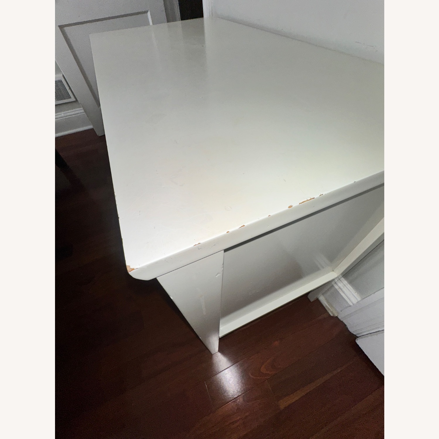 Crate & Barrel Spotlight White Credenza - image-3