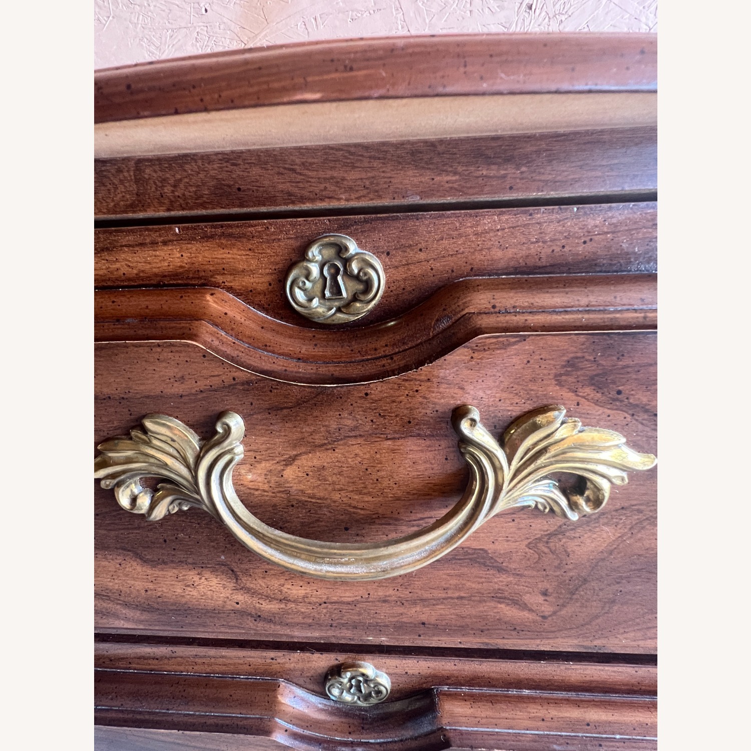 Vintage French Provincial 2-Drawer Nightstand - image-2