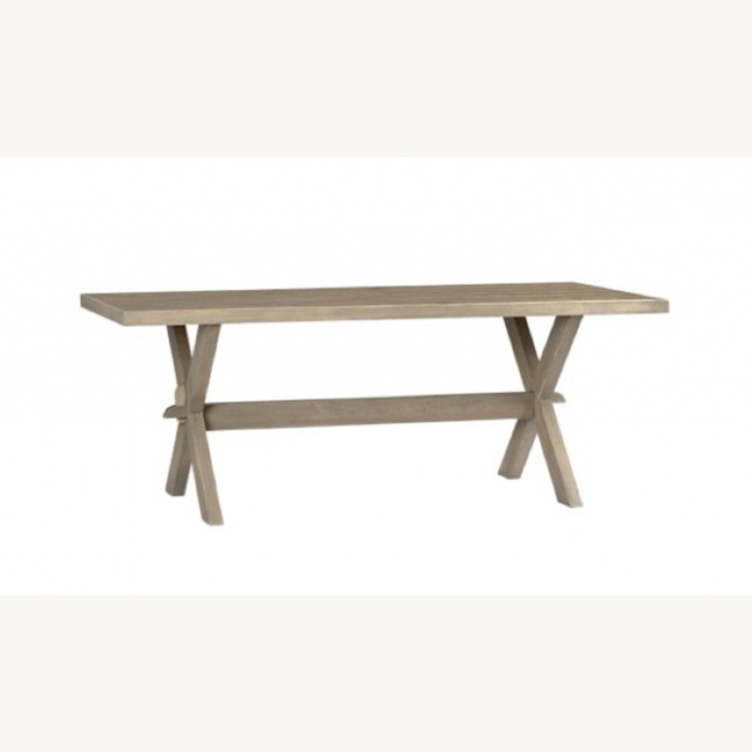 Crate & Barrel Cucina Pinot Grigio Natural Wood Dining Table - image-6