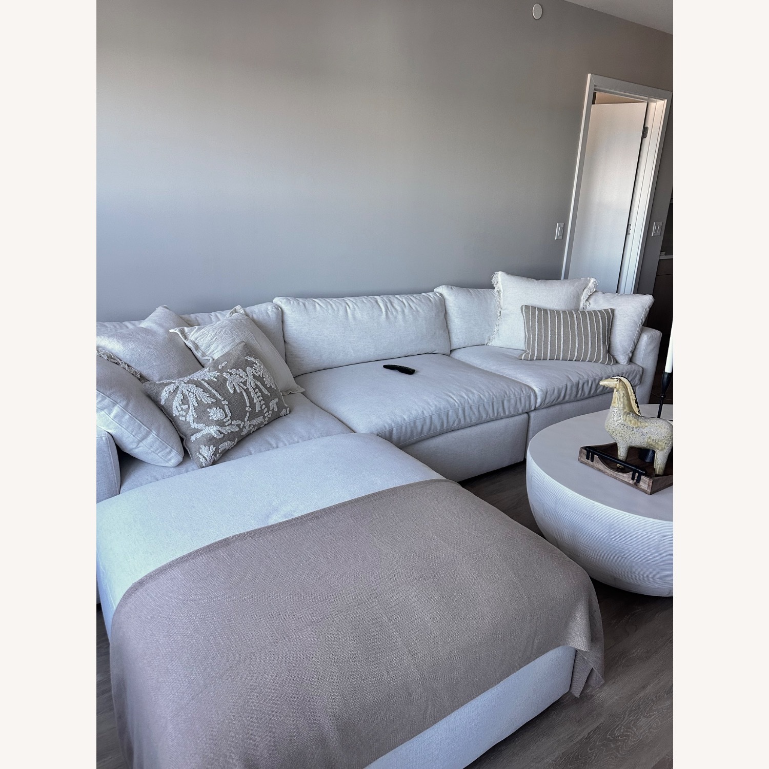 Arhaus Beale Sofa and Ottoman - image-2