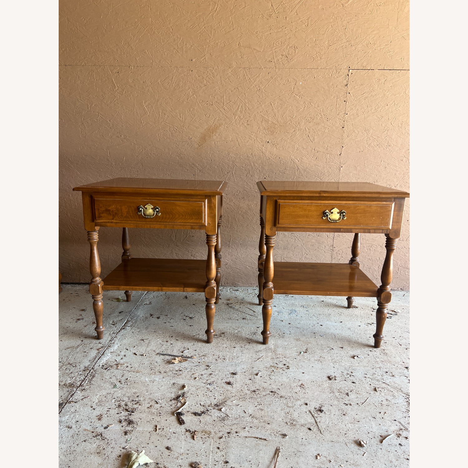 Matching Ethan Allen Heirloom Maple Side Tables - image-9