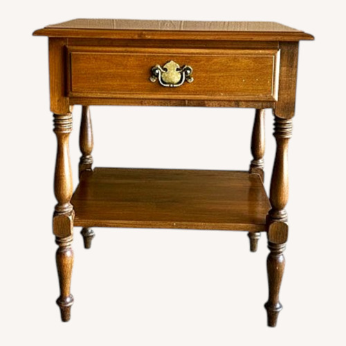 Used Matching Ethan Allen Heirloom Maple Side Tables for sale on AptDeco