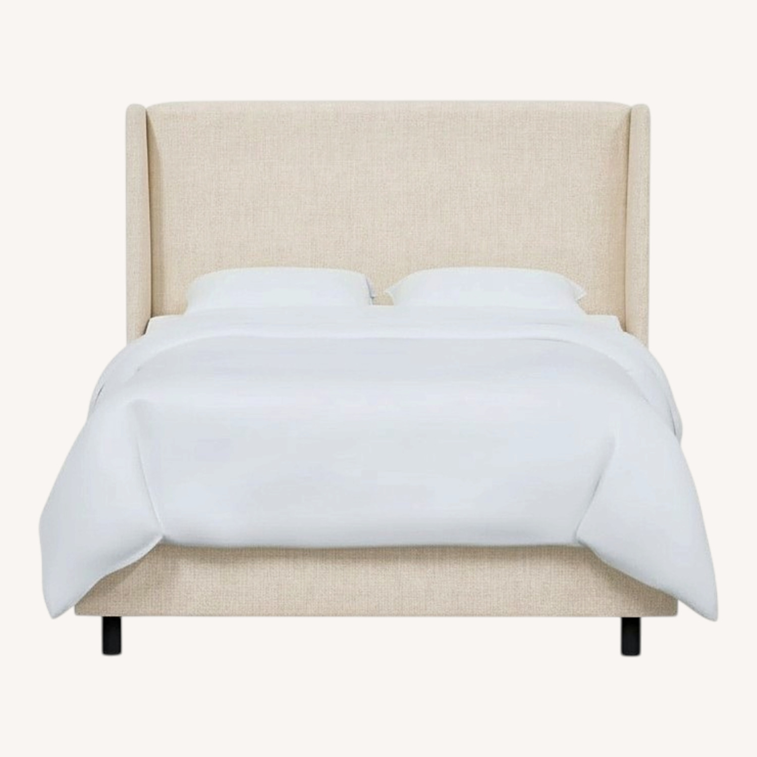 Lulu & Georgia Adara Natural Linen Queen Bed - image-0