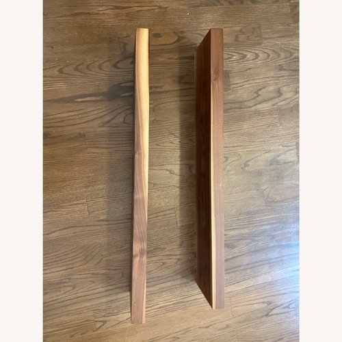 Used Urbandi Walnut Floating Shelves for sale on AptDeco