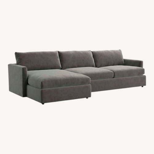 Used Crate & Barrel Fabric 3+ Piece Sectional for sale on AptDeco