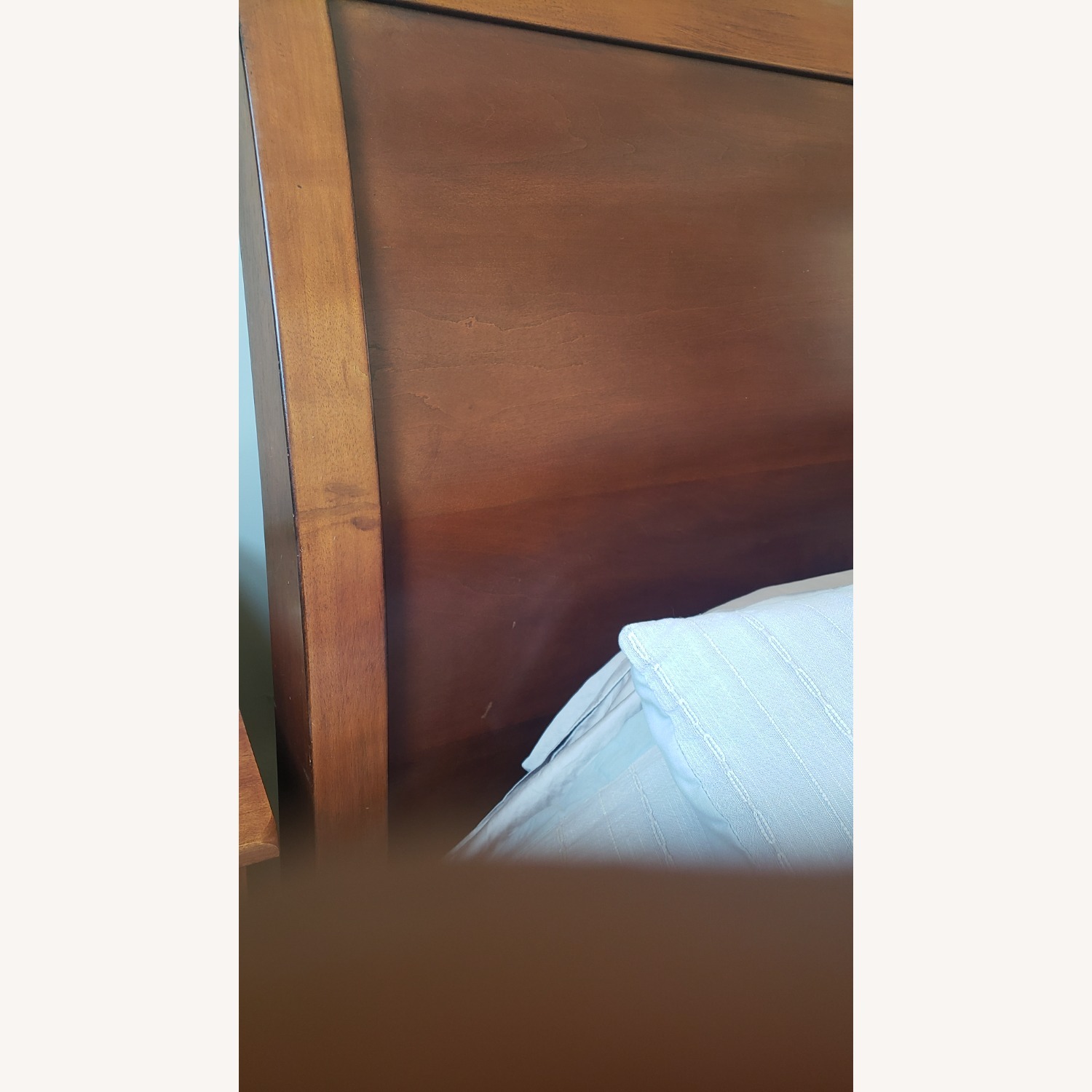 Pottery Barn King Valencia Sleigh Platform Bed - image-4