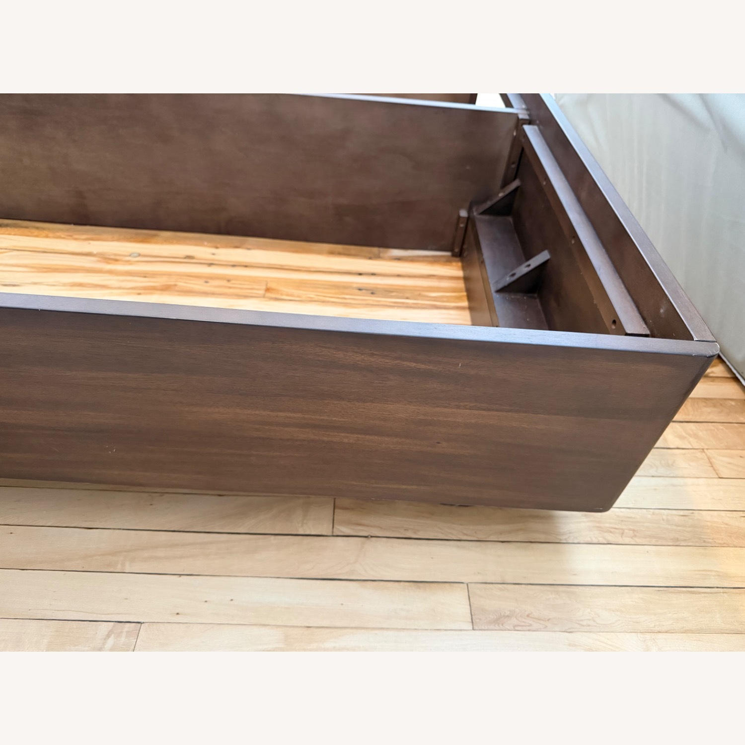 West Elm King Plinth Bed Frame - image-2