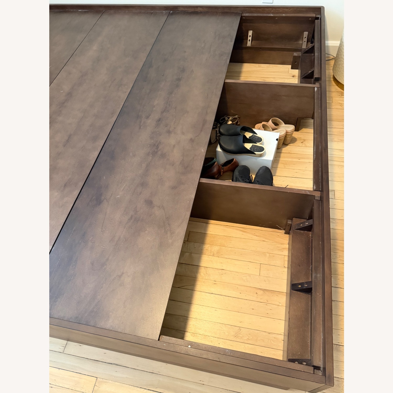 West Elm King Plinth Bed Frame - image-4