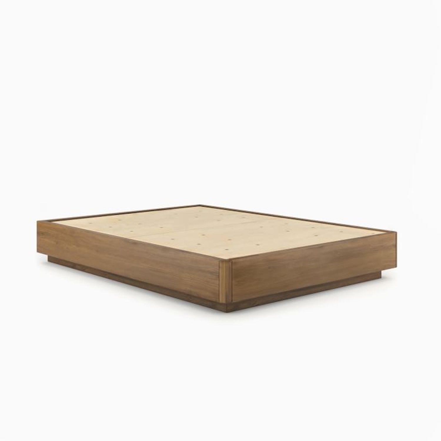 West Elm King Plinth Bed Frame - image-6