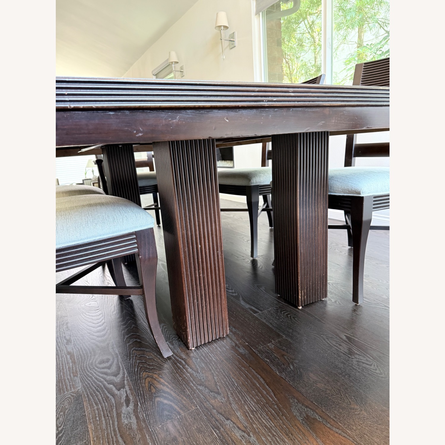 Lexington Furniture Dark Brown Wood Dining Set - image-6